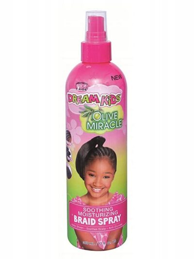 African Pride Dream Kids Olive Miracle Soothing Moisturising Braid Spray