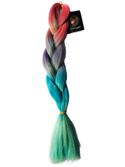 Brokat róż – zgaszony fiolet – niebieski – morska zieleń