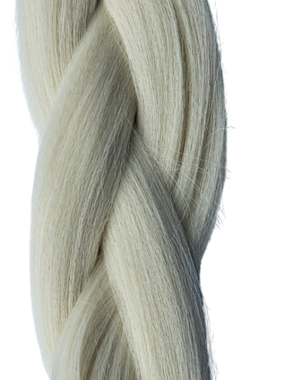 Jednokolorowy platynowy blond