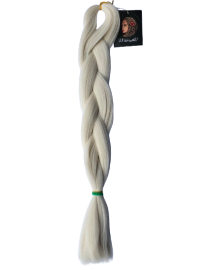 Jednokolorowy platynowy blond