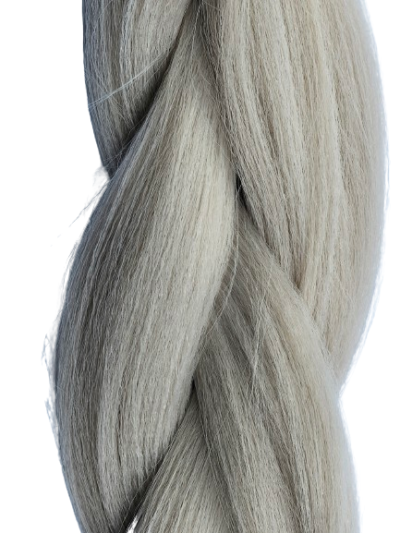 Jednokolorowy szary blond