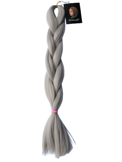 Jednokolorowy szary blond