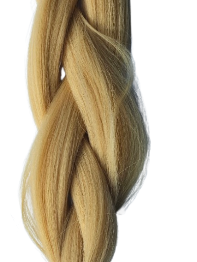 Jednokolorowy słomiany złoty blond