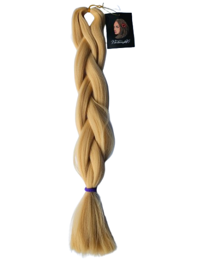 Jednokolorowy słomiany złoty blond