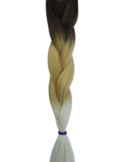 Ombre – brąz – ciepły brąz – platyna