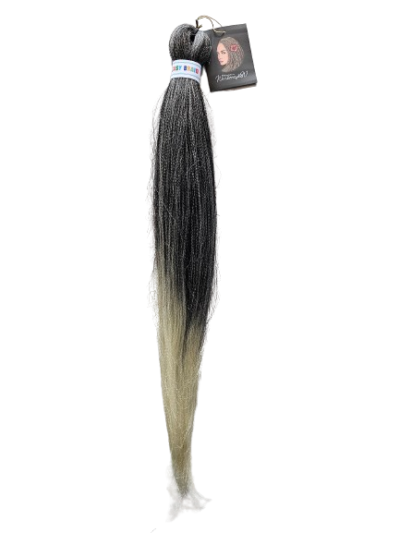 Easy braid – czarny – jasny blond