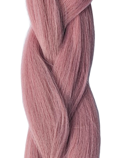 Jednokolorowy brudny róż