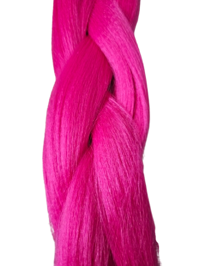 Jednokolorowy malinowy róż