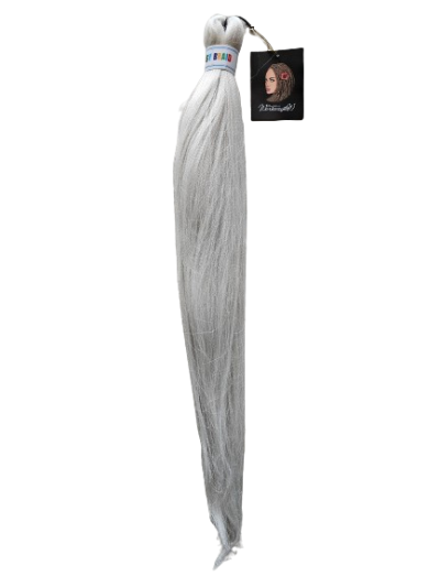 Easy braid – srebrny blond